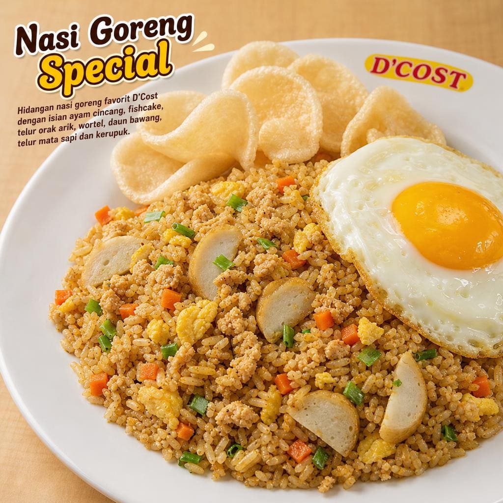 Nasi Goreng Special D’ Cost Seafood